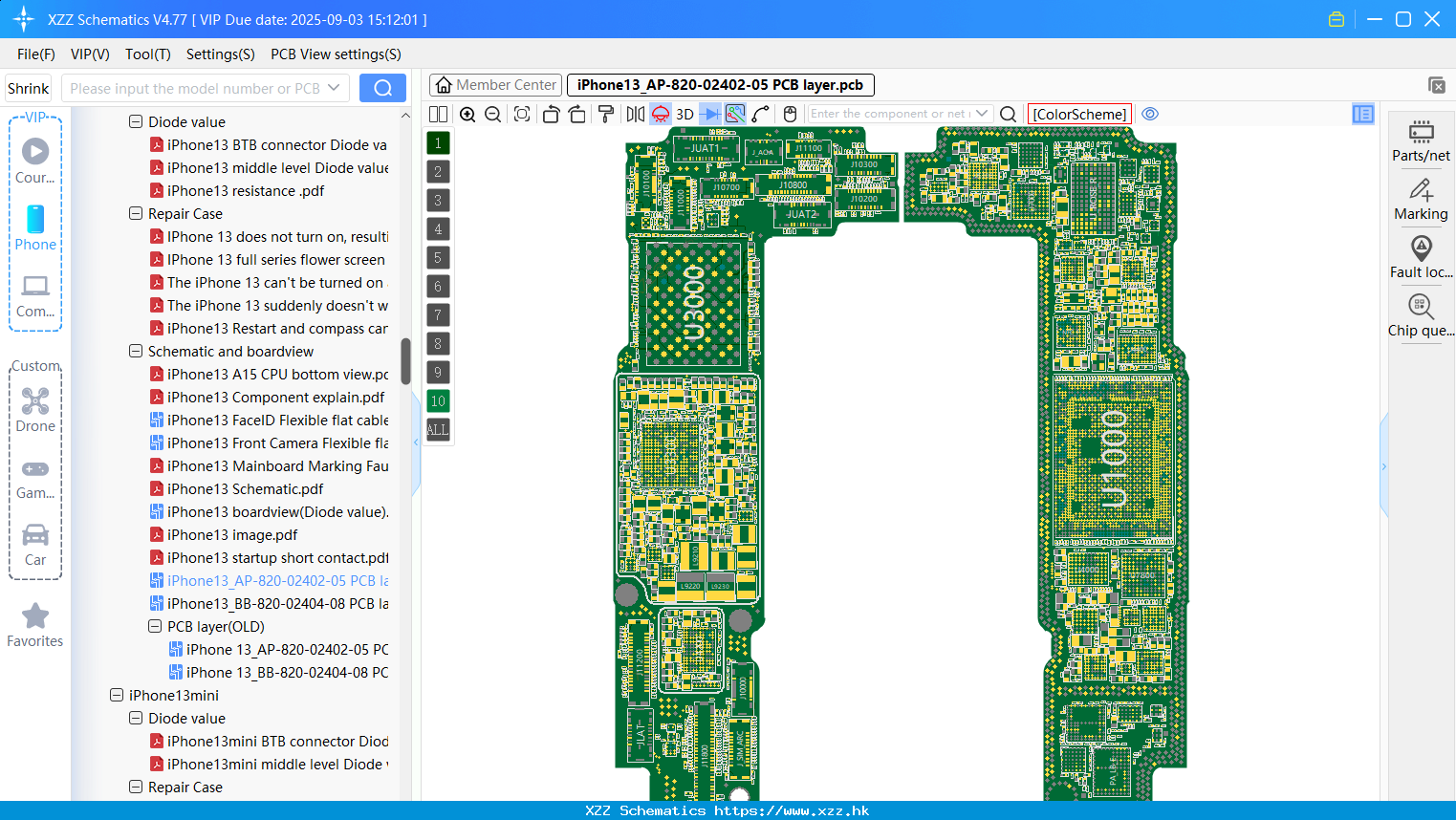 IPhone13_AP-820-02402-05 PCB Layer